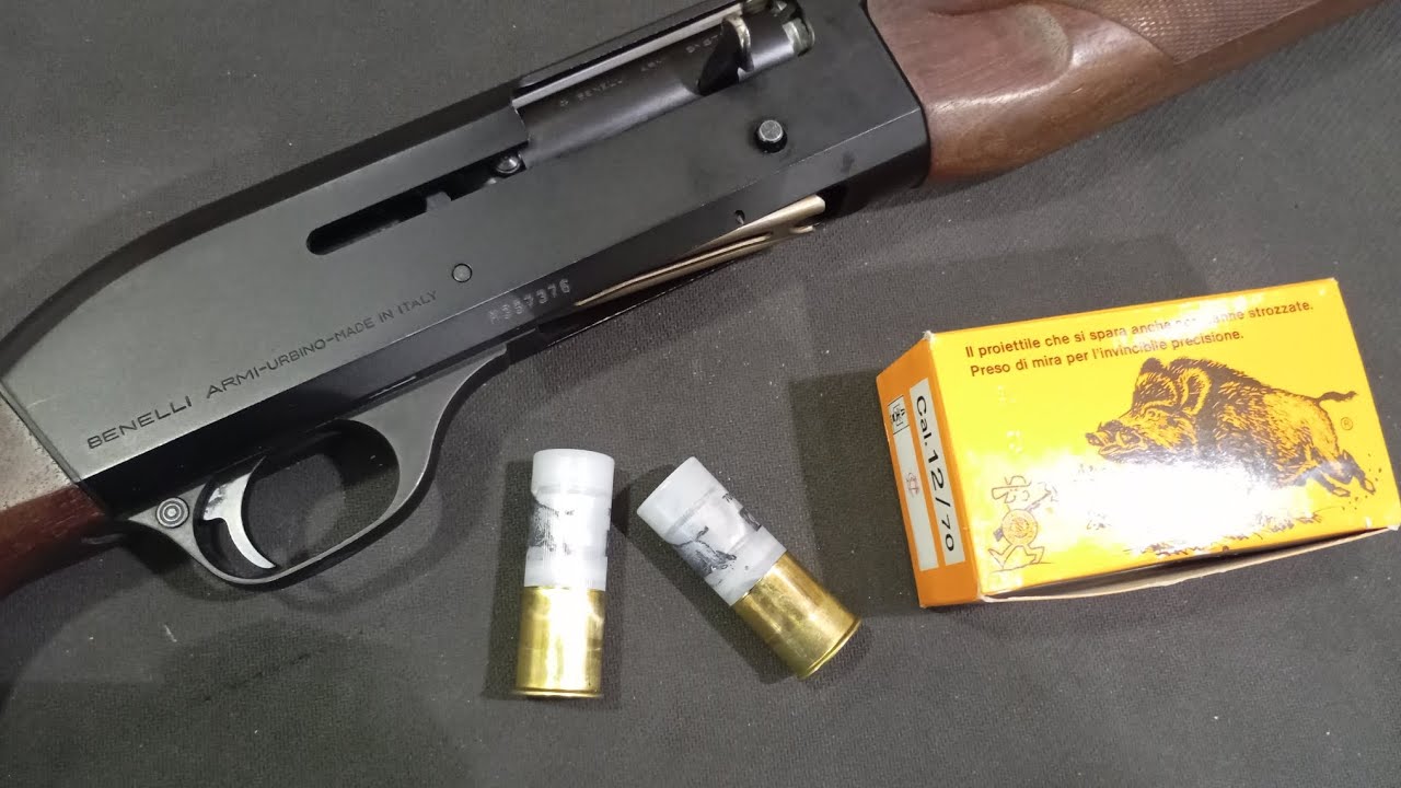 Benelli M1 RIFLE...CANNA RIGATA PER LA CACCIA AL CINGHIALE 