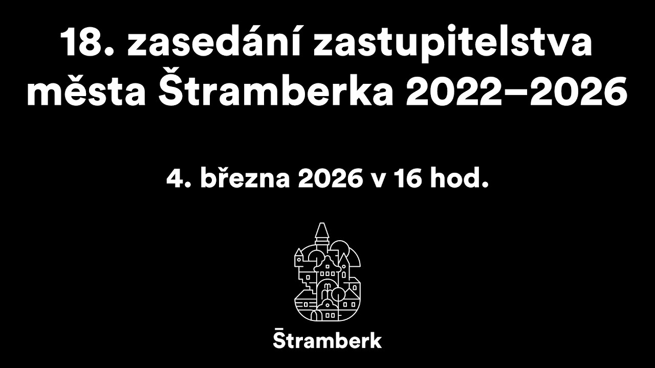18. zasedání zastupitelstva města Štramberka ve volebním období 2022–2026