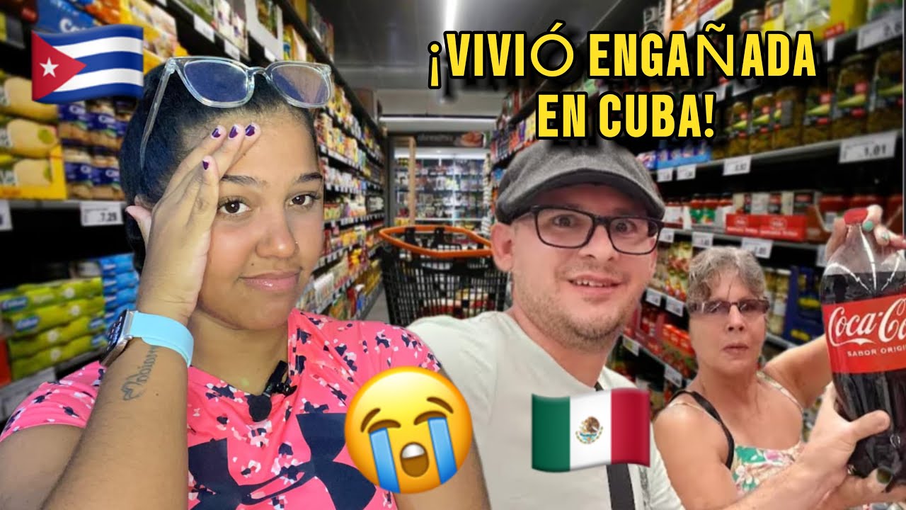 CUBANA🇨🇺 CONOCE por PRIMERA VEZ un SUPERMERCADO en MÉXICO Y EN SU VIDA🇲🇽
