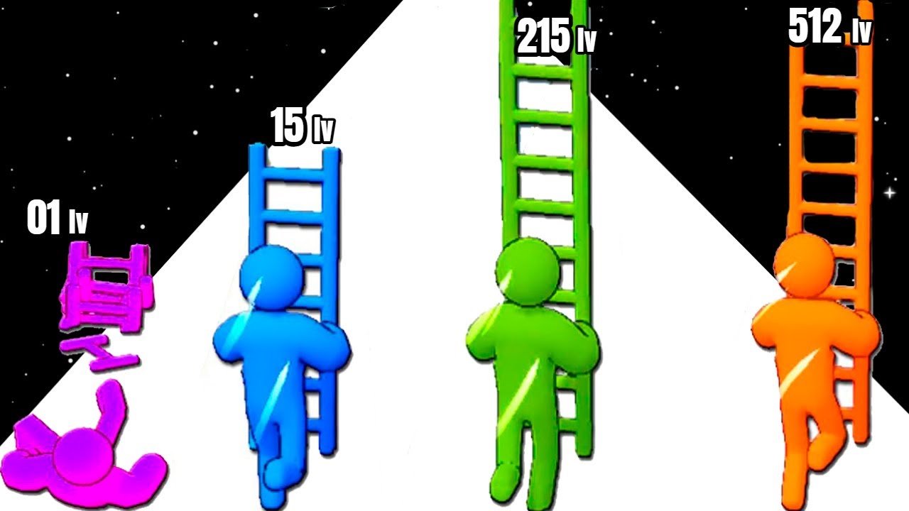 Ladder Master Runner - Level Up Runner Max Level Gameplay
