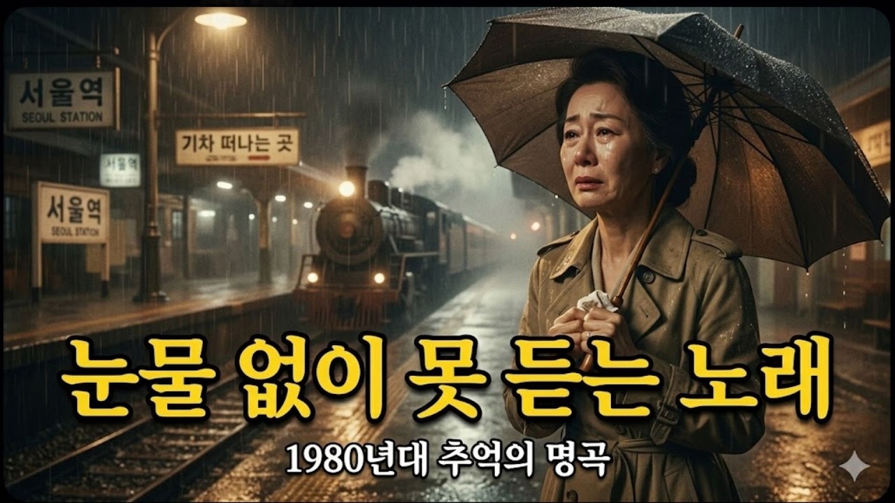 가슴 저미는 80년대 눈물의 트로트 발라드 명곡 모음 #트로트발라드 #추억의가요