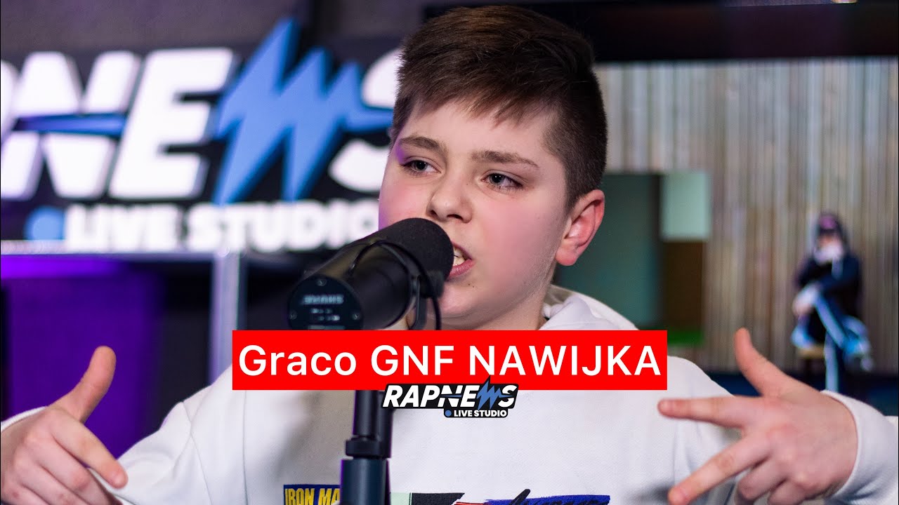 11-letni Graco RAPUJE na ŻYWO w Rapnews Studio!