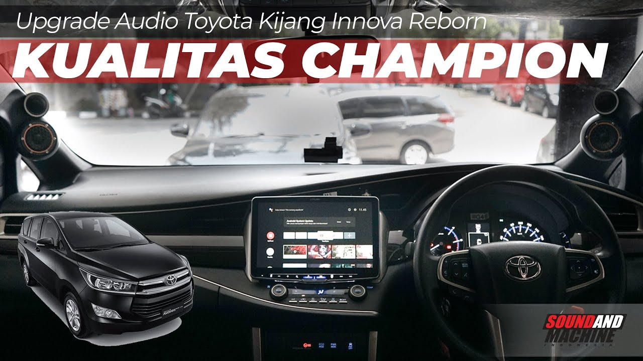 Toyota Kijang Innova Reborn V Diesel | Tambah ilmu baru audio di BBS with Pengepul Mobil