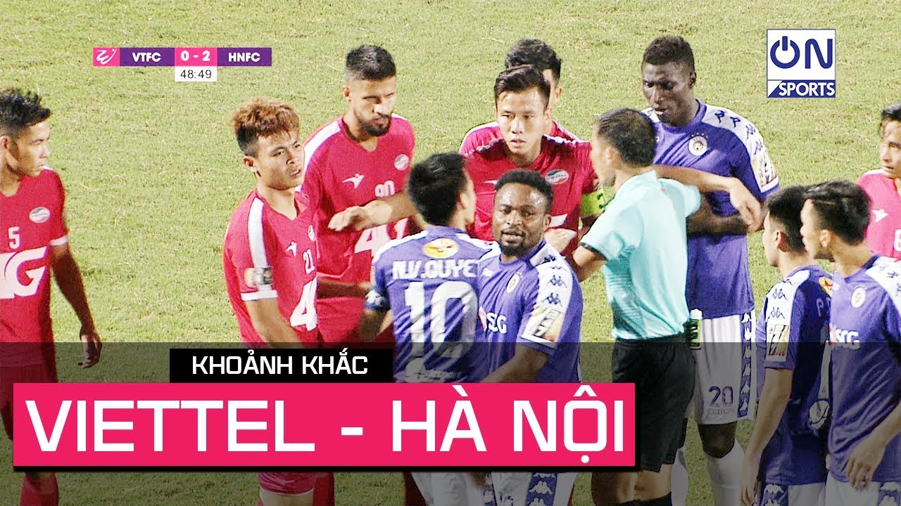 Viettel vs Hà Nội va chạm nảy lửa trận Derby Thủ đô | On Sports