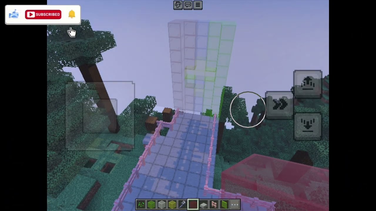Building a Tower in Minecraft 