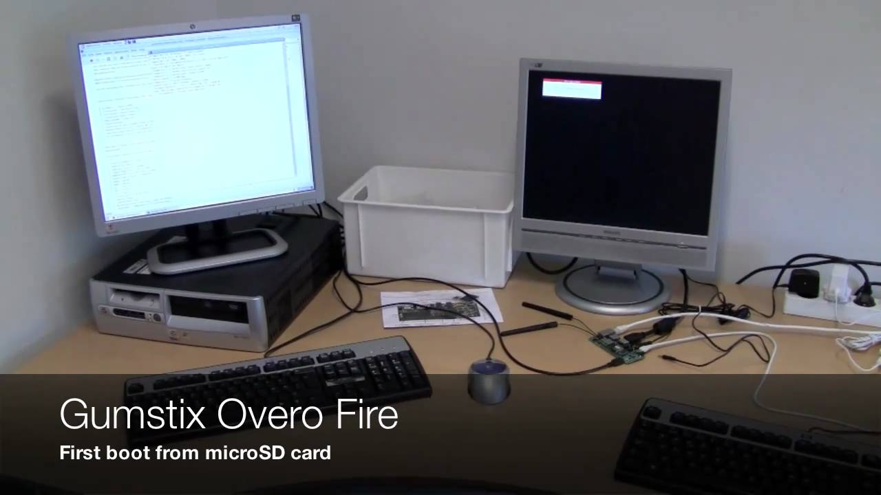 Gumstix Overo Fire booting from microSD