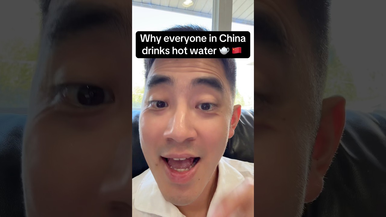Why everyone in China drinks hot water 🫖 🇨🇳