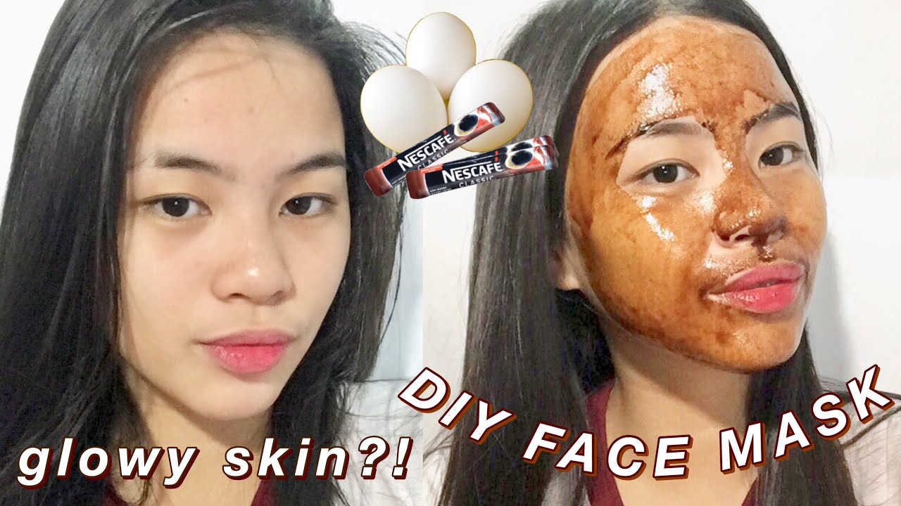 DIY FACE MASK EGG + COFFEE (GLOWY SKIN?) | Chynna Aeka