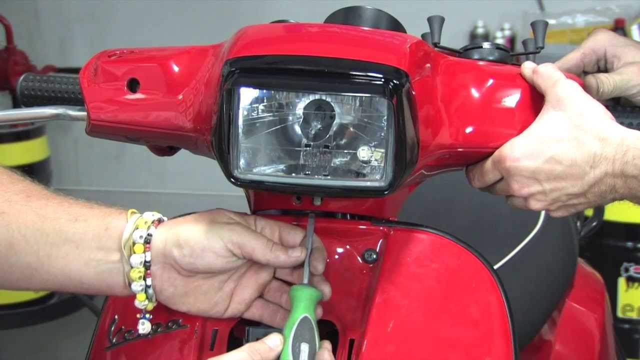 HID Kit on a Vespa S 150