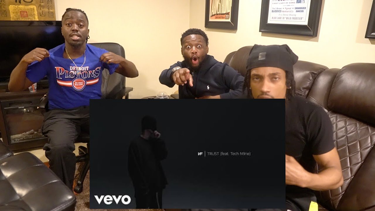NF - TRUST FT. TECH N9NE | REACTION! ( AMAZING SONG 🔥)