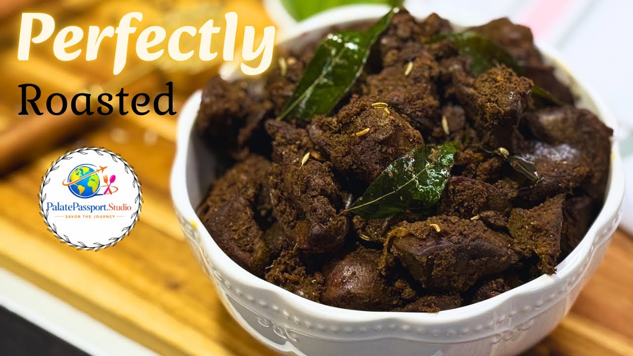 Spicy Chicken Liver Pepper Fry🔥| Indian Style Liver Roast|Quick 30 min Recipe | Chicken Liver Masala