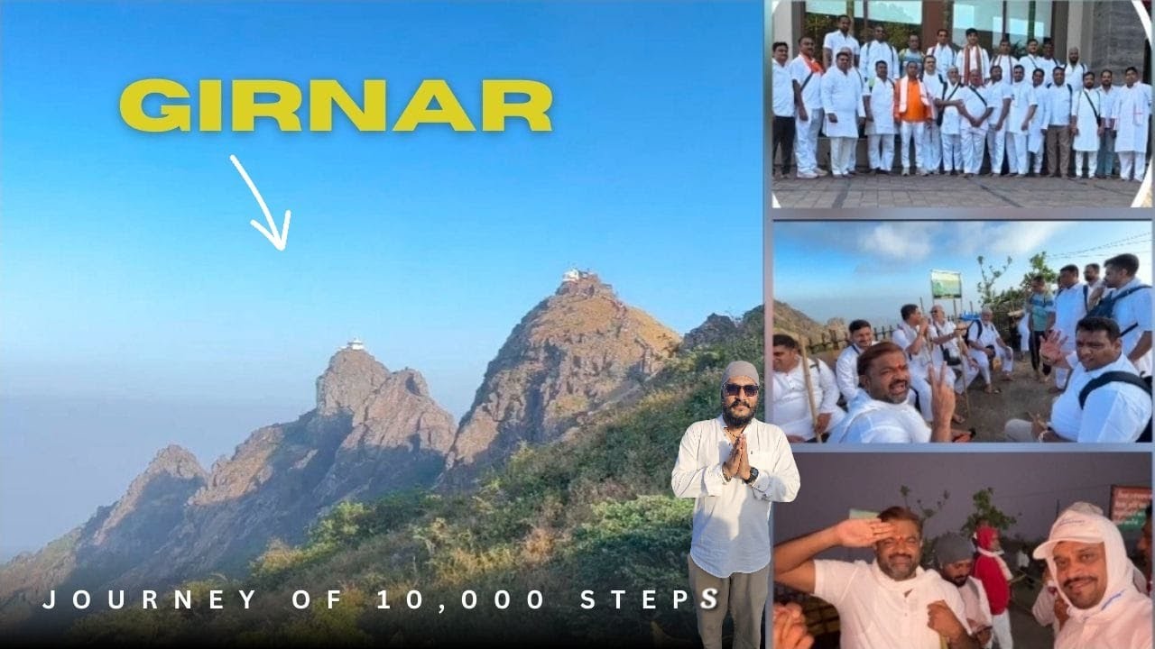 Girnar Darshan 2025 | A Spiritual Journey to Kamandalkund and Dattatreya mandir Darshan 🙏✨