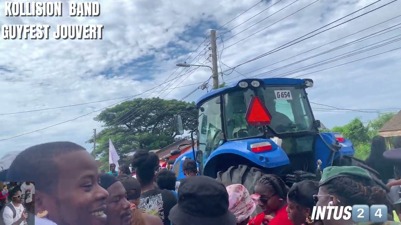 KOLLISION BAND LIVE @ Guy Fest Jouvert 2024🇰🇳