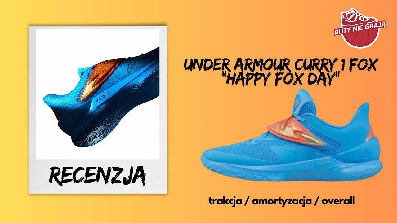 UNDER ARMOUR CURRY FOX 1 | RECENZJA NAJLEPSZYCH CURRY