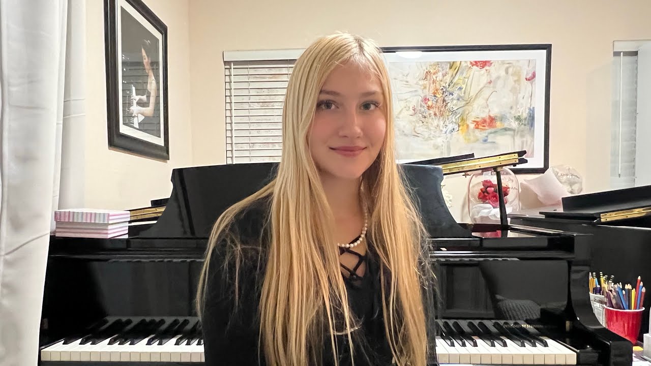 Jean Sibelius Romance Op.24, No.4 - Joycee Johnston, piano (student of Cindy Lee)