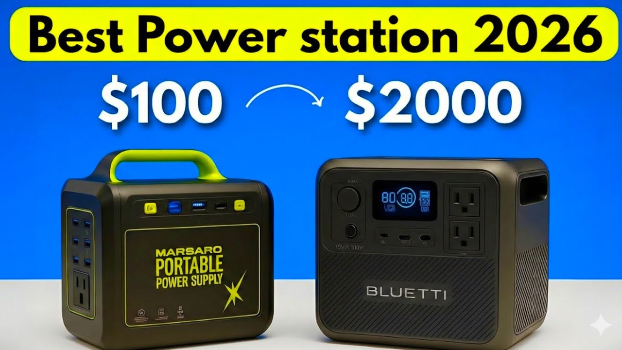 7 Best PORTABLE POWER STATION in 2026 ( ULTIMATE BACKUP )