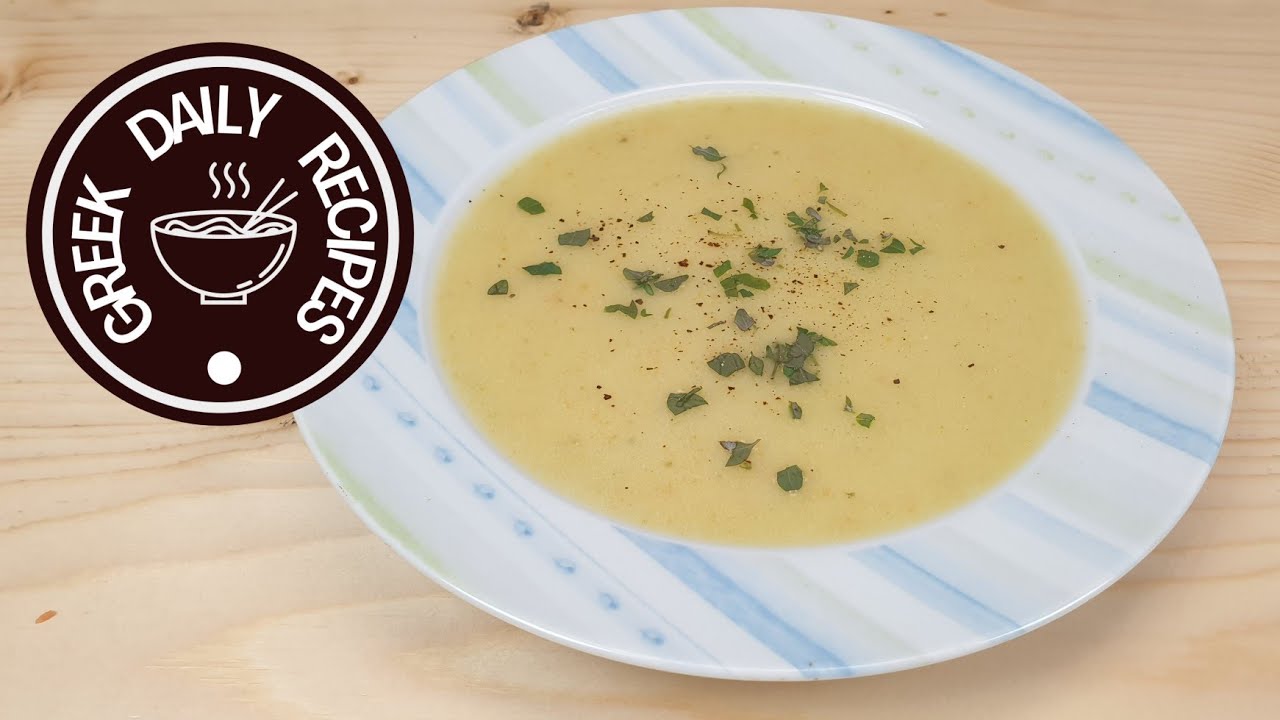 Πατατόσουπα Βελουτέ|Cream potato soup |Greek daily recipes