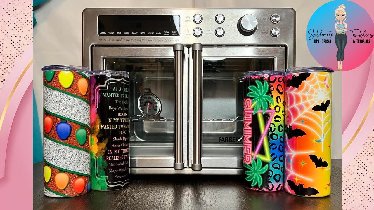 How to Sublimate a Tumbler Tutorial - Convection Oven