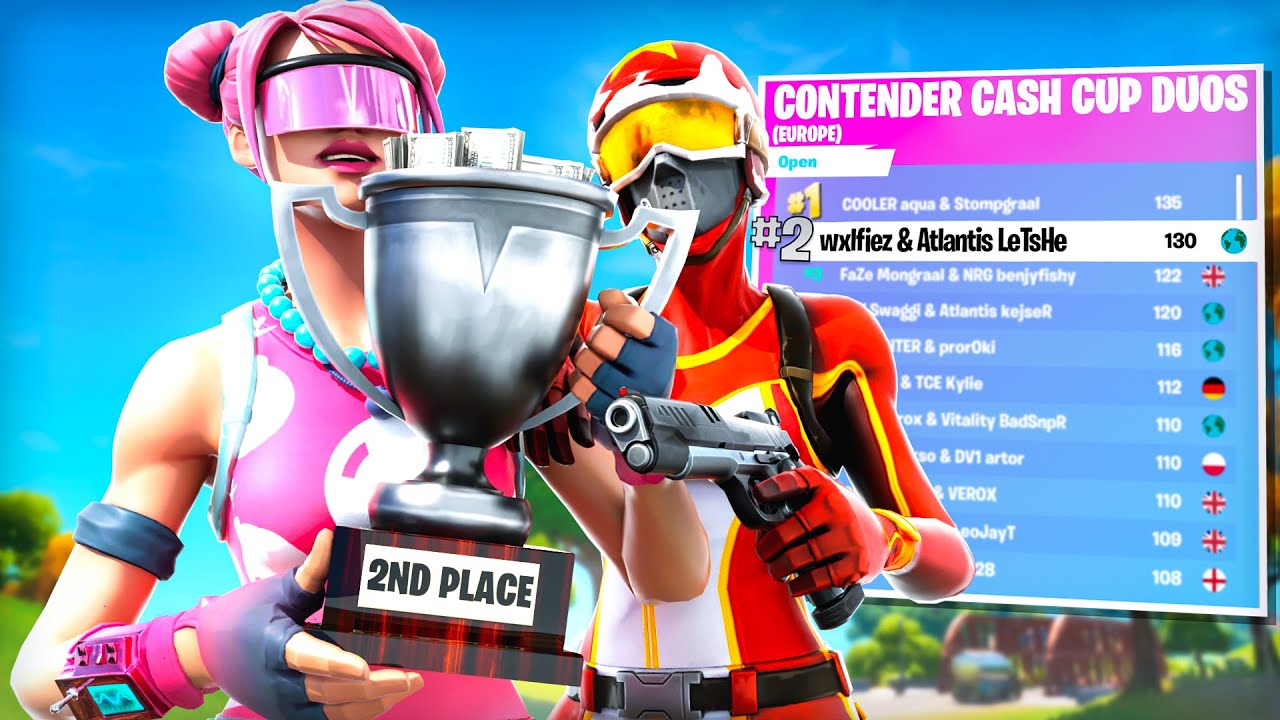 How We Got 2nd Place in the Duo Cash Cup w/ LeTsHe ($2600)