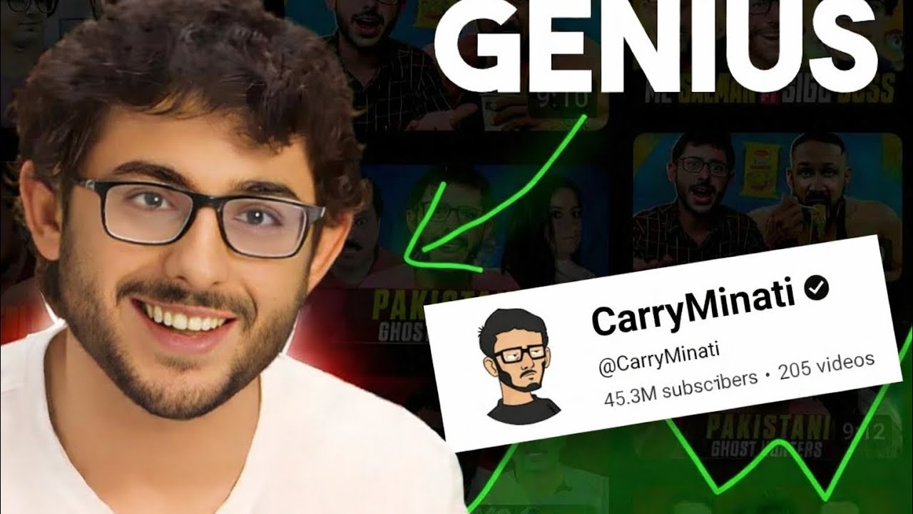 10 साल का लड़का कैसे बना CarryMinati? 😱 | Struggle to Stardom | 