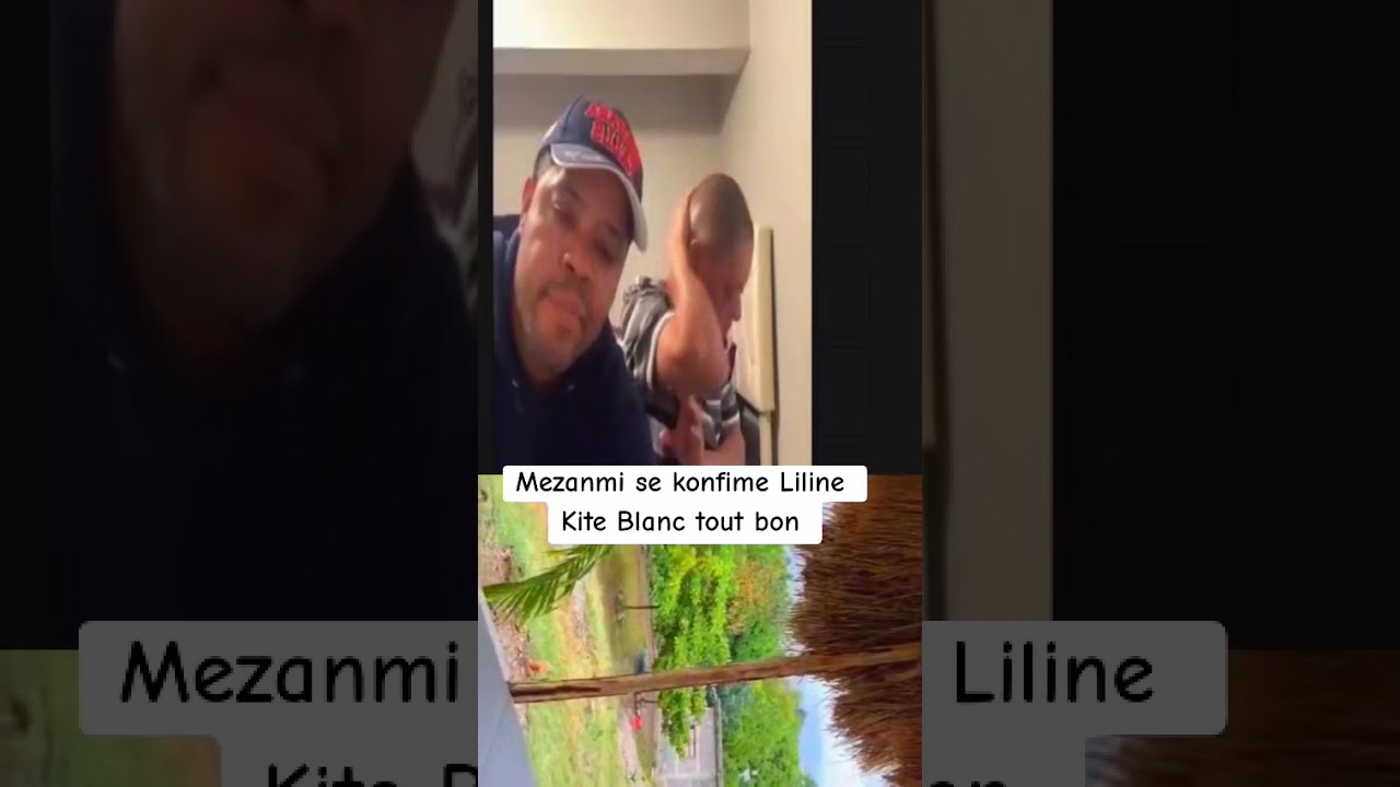 Mezanmi se konfime Liline Kite Blanc tout bon