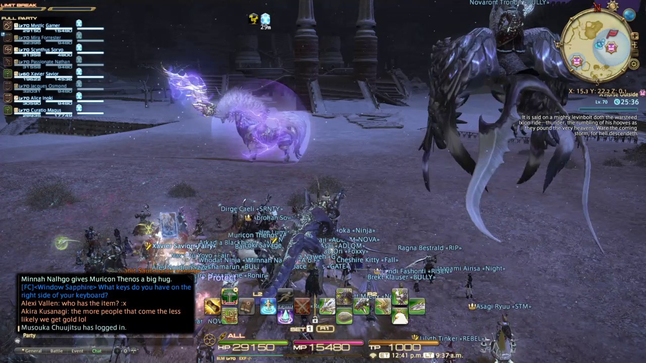 FFXIV Ixion fight // Full battle
