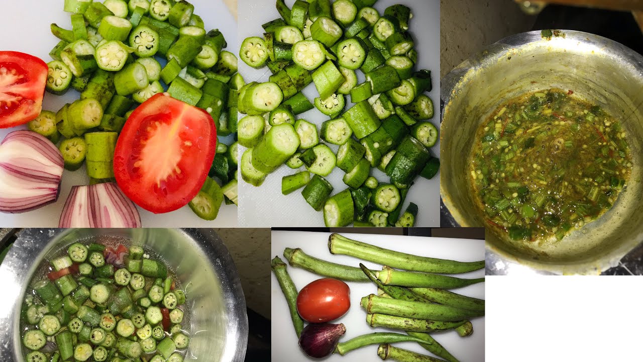 MLENDA WA BAMIA//LOCAL OKRA SOUP#okra#ladyfinger