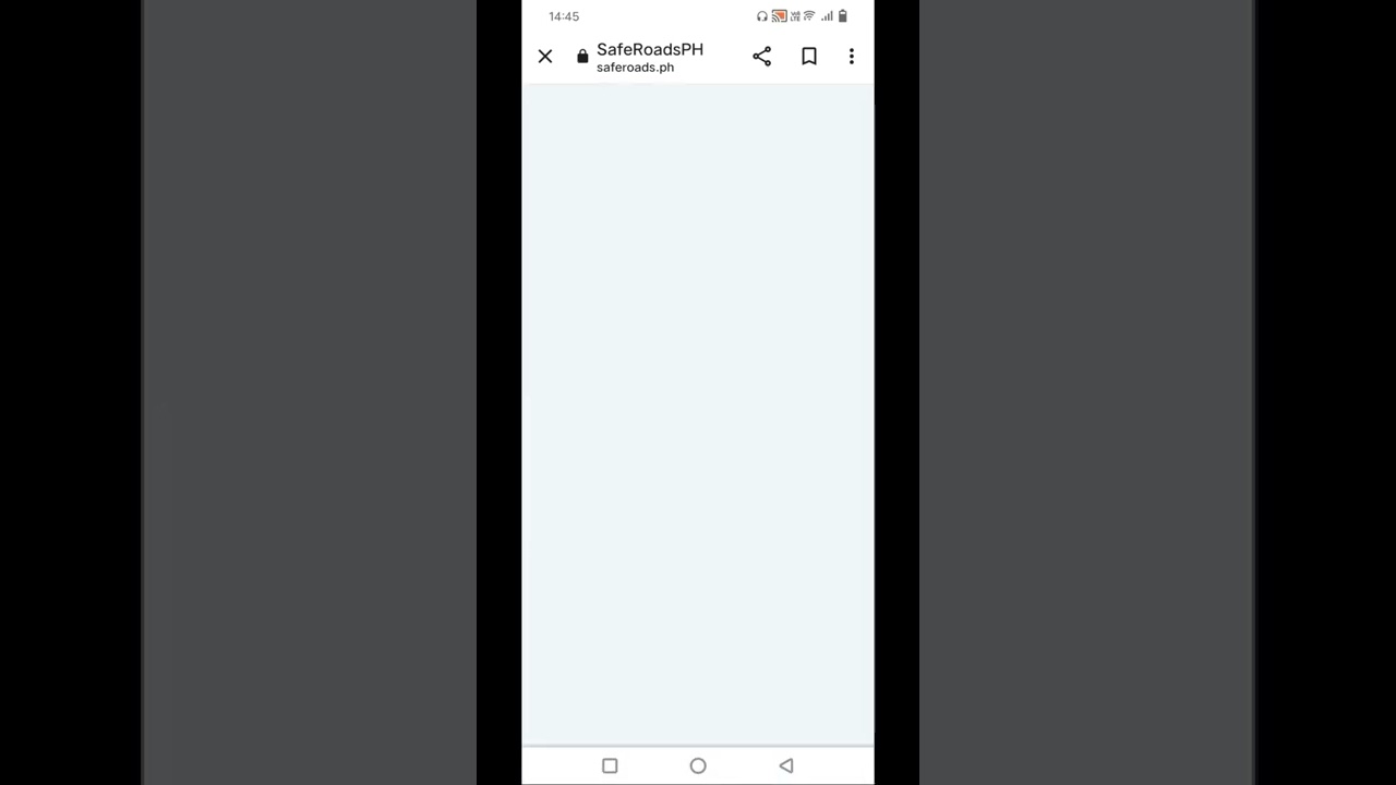 ONLINE TDC SAFEROADS MODULE ACCOUNT USING MOBILE PHONE.