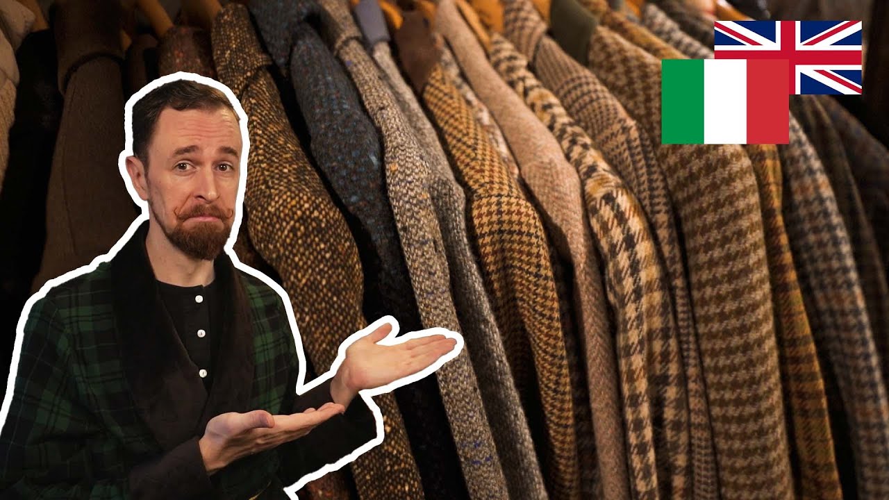 British Style in Italy - The Tartan Vintage Shop in Florence - Gucci and Tweed