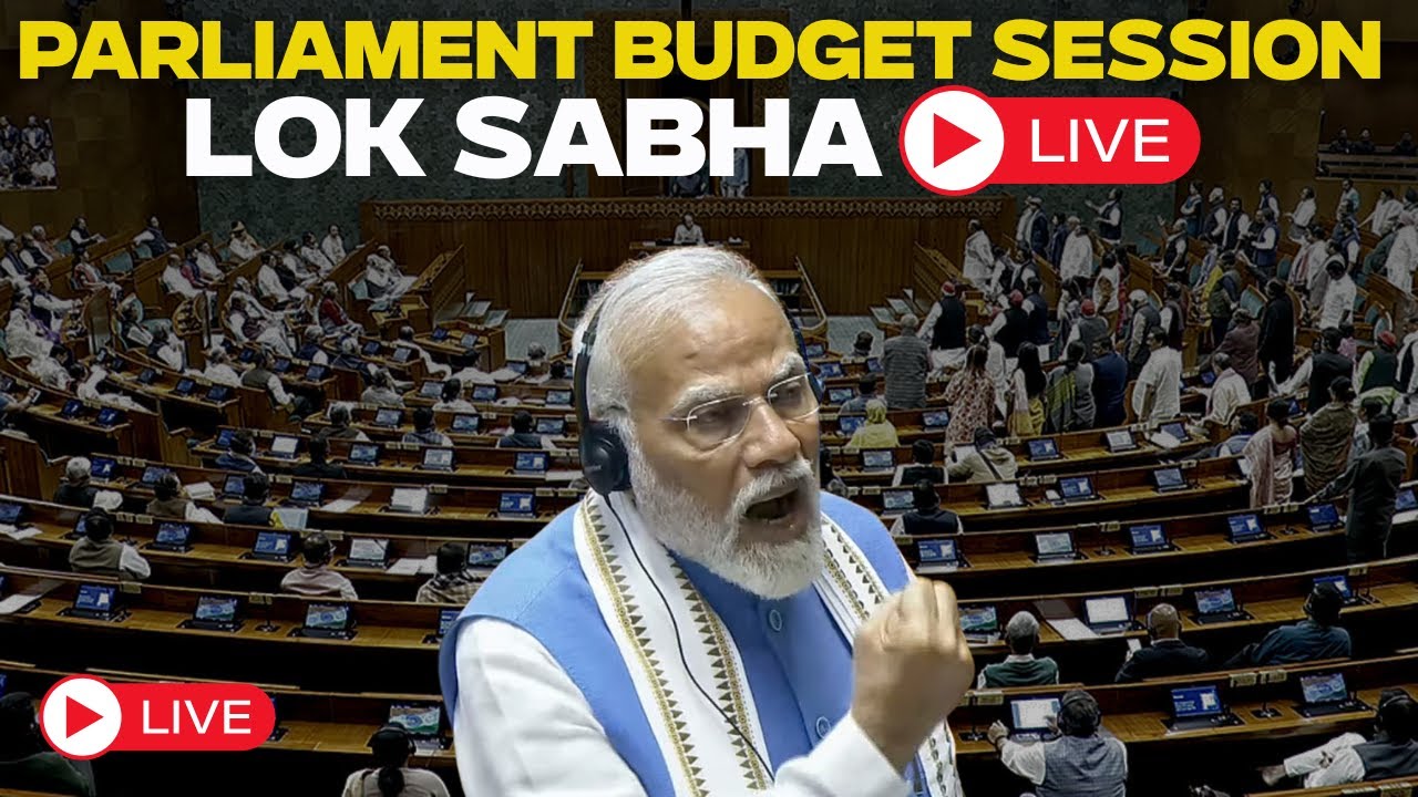Parliament Budget Session LIVE: Chaos Continues In Lok Sabha | BJP Vs Opposition LIVE | Lok Sabha