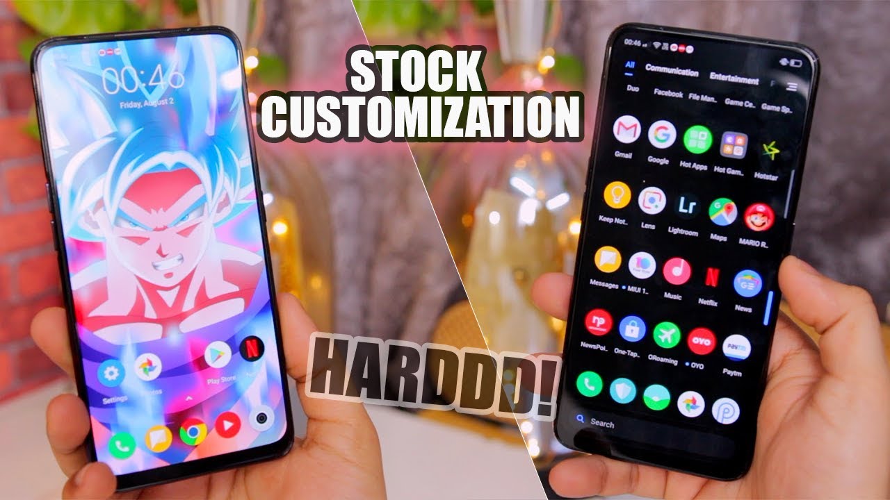 STOCK ANDROID on REALME X ? KAATIL Setup 🔥😱