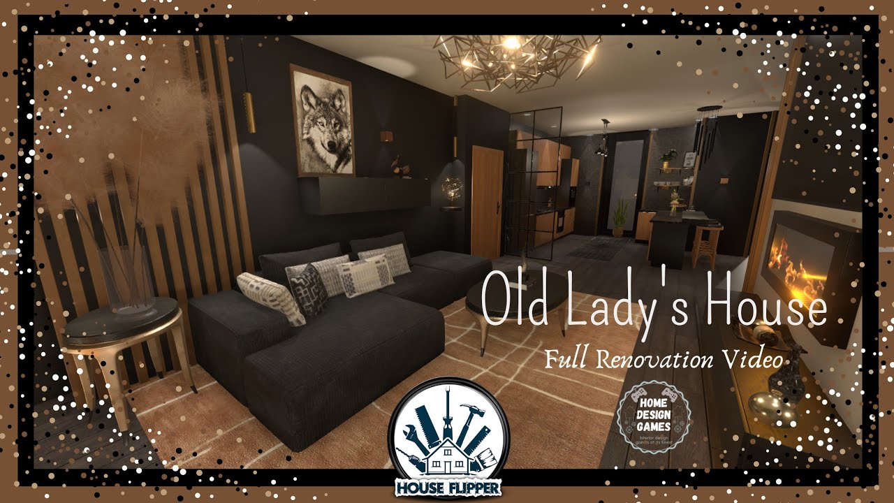 House Flipper|Black Luxury Family Home with Newborn(Old Lady's House)|Full Renovation video