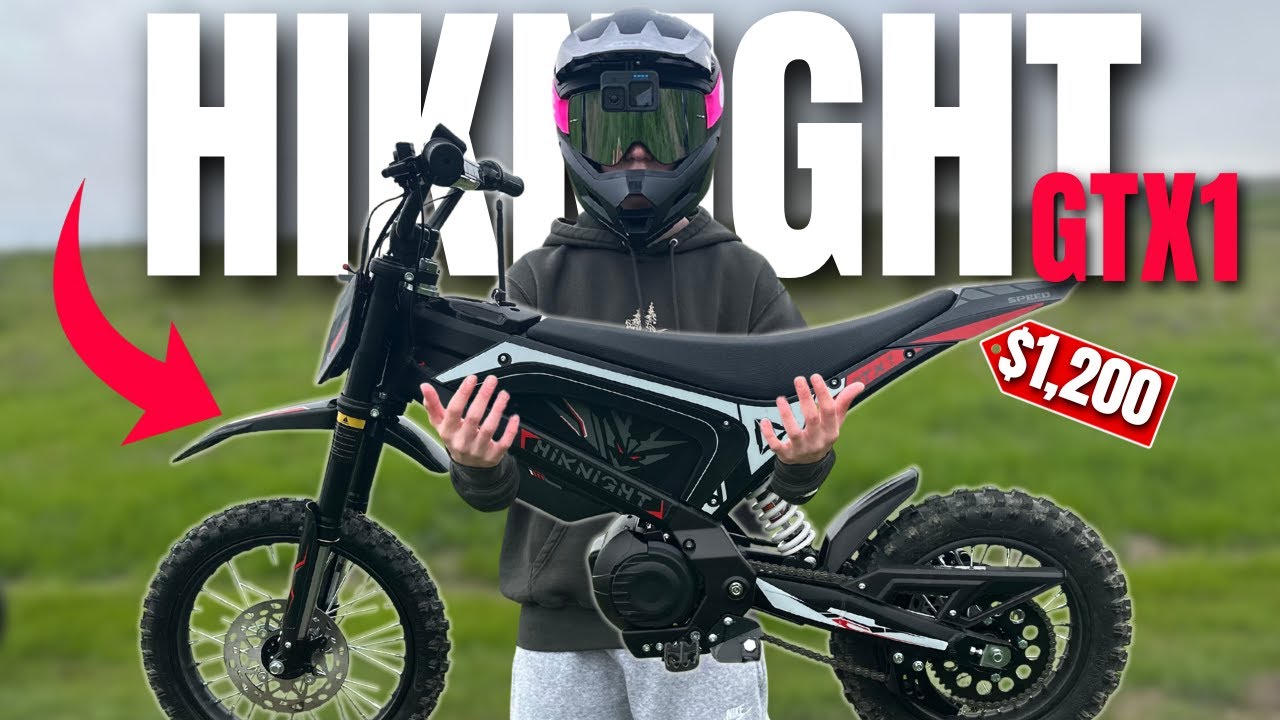 I Bought The BEST BUDGET Mini Dirt Bike // HiKNiGHT GTX1