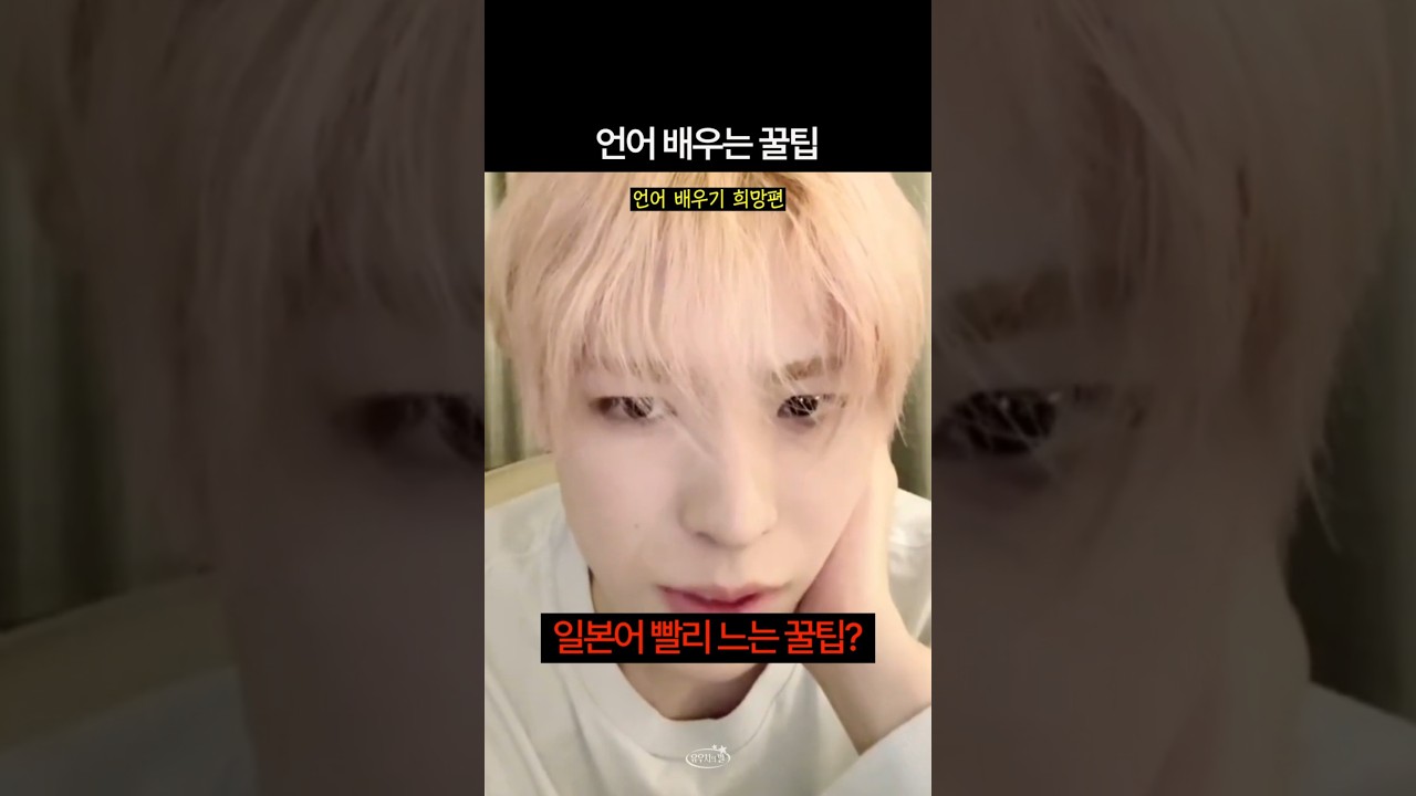 언어 빨리 느는 꿀팁