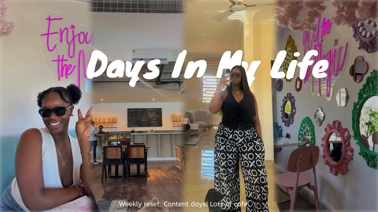 DAYS IN MY LIFE || apartment deep cleaning, shooting content, aesthetic cafe & more ! 