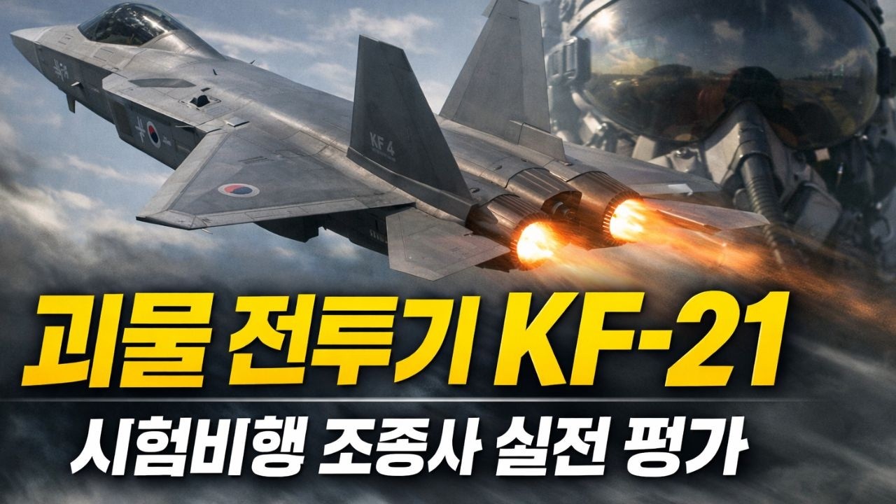 보라매는 왜 '괴물'이라 불리나? KF-21 시험 비행 조종사들의 실전 평가 핵심 요약