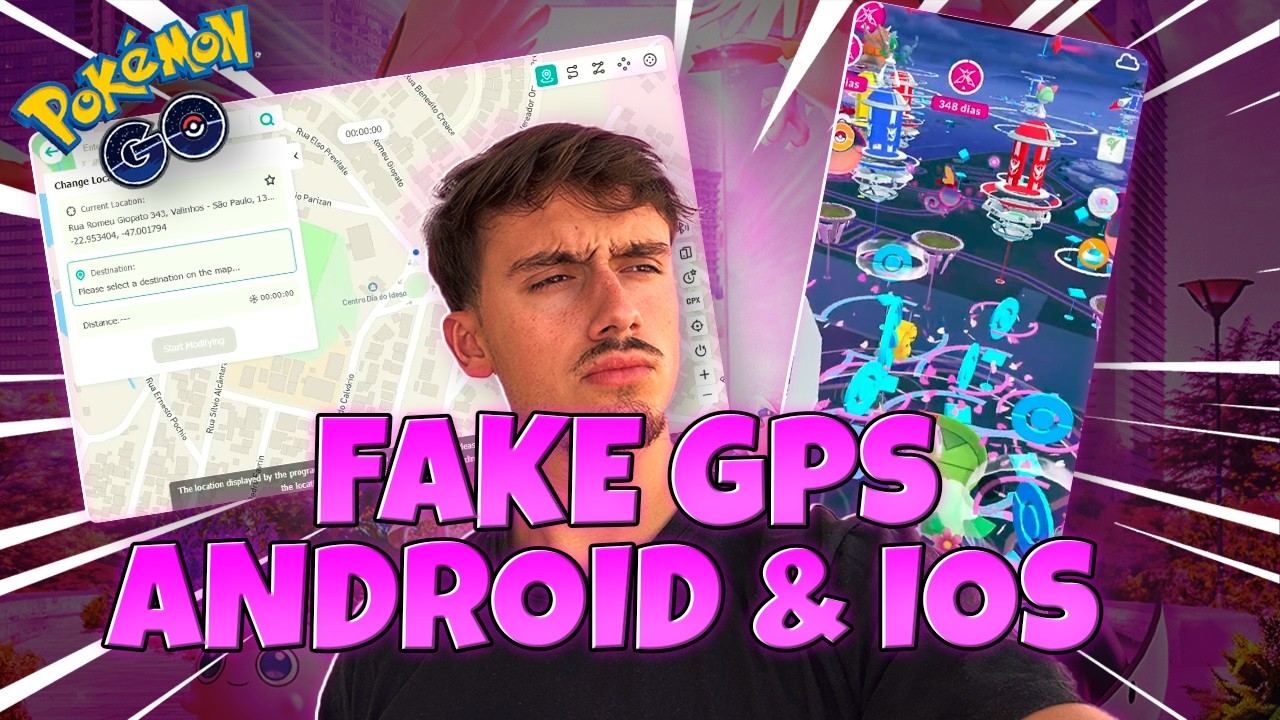 FAKE GPS para POKEMON GO para IOS E ANDROID 2026! *POKEEP LOCATION*