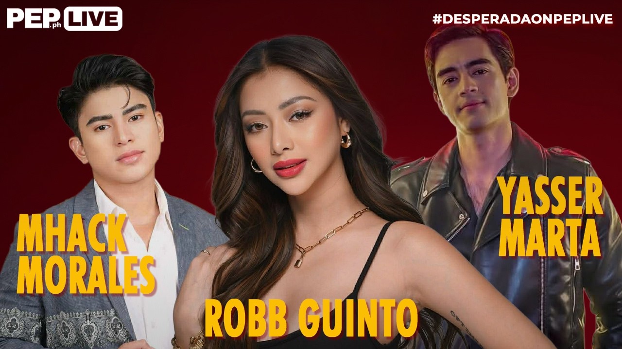 WATCH: ROBB GUINTO, YASSER MARTA, & MHACK MORALES ON PEP LIVE!