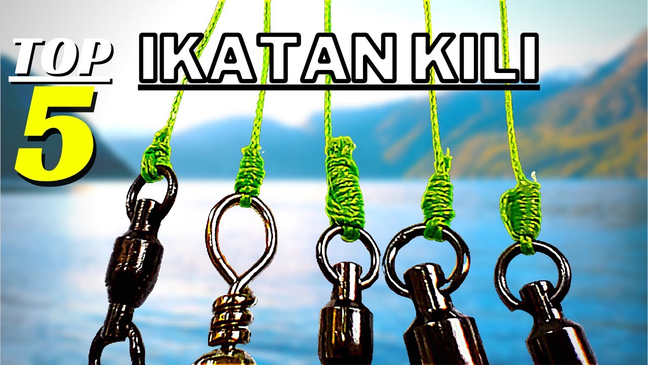 Cara 𝗜𝗸𝗮𝘁 𝗞𝗜𝗟𝗜 𝗣𝗮𝗹𝗶𝗻𝗴 𝗞𝘂𝗮𝘁 Untuk Tali Benang Sulam : Tie Strongest Swivel Knot for Braid