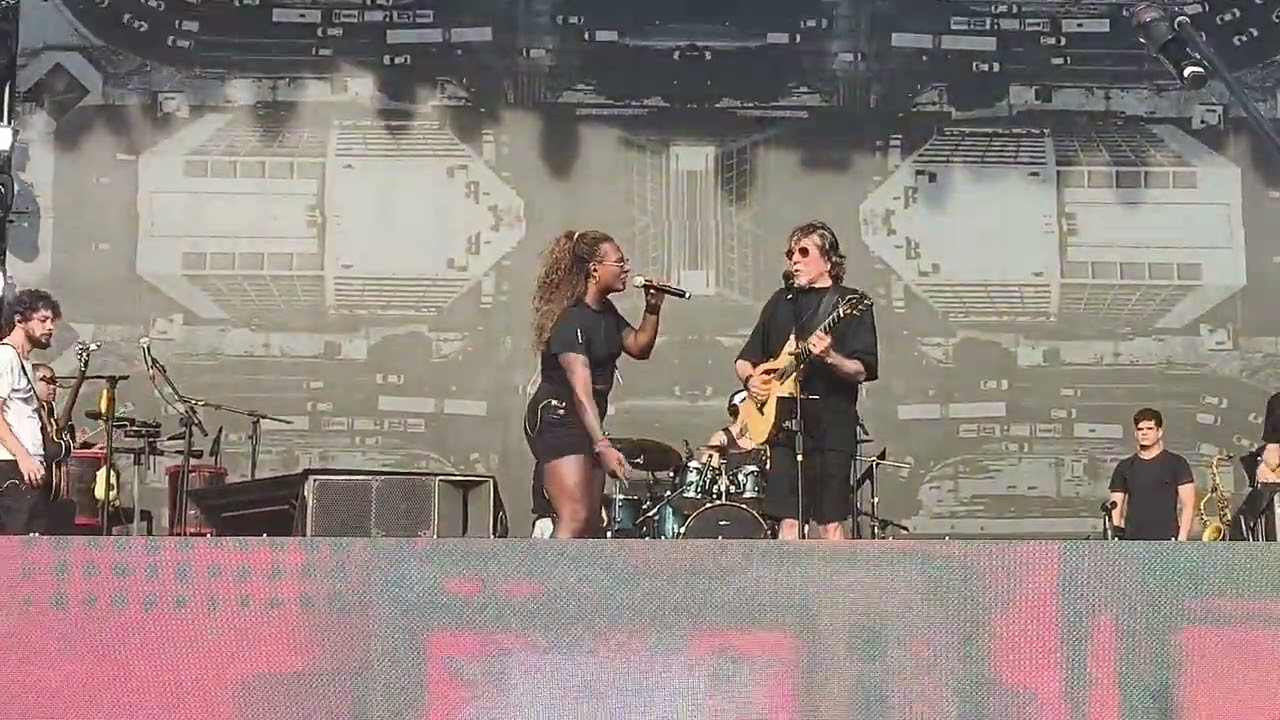 Caju - Liniker feat Lenine - passagem de som - Marco Zero em Recife. Carnaval 2026 