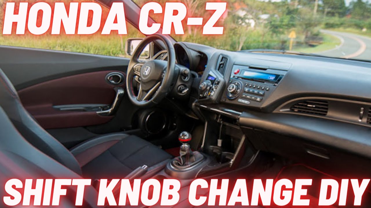 2011 Honda CR-Z Manual Transmission Shift Knob Change DIY