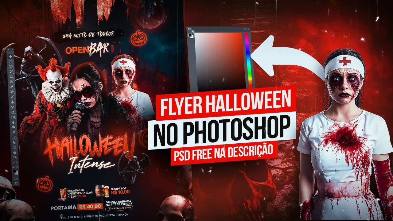 FLYER HALLOWEEN - PSD FREE (PHOTOSHOP)