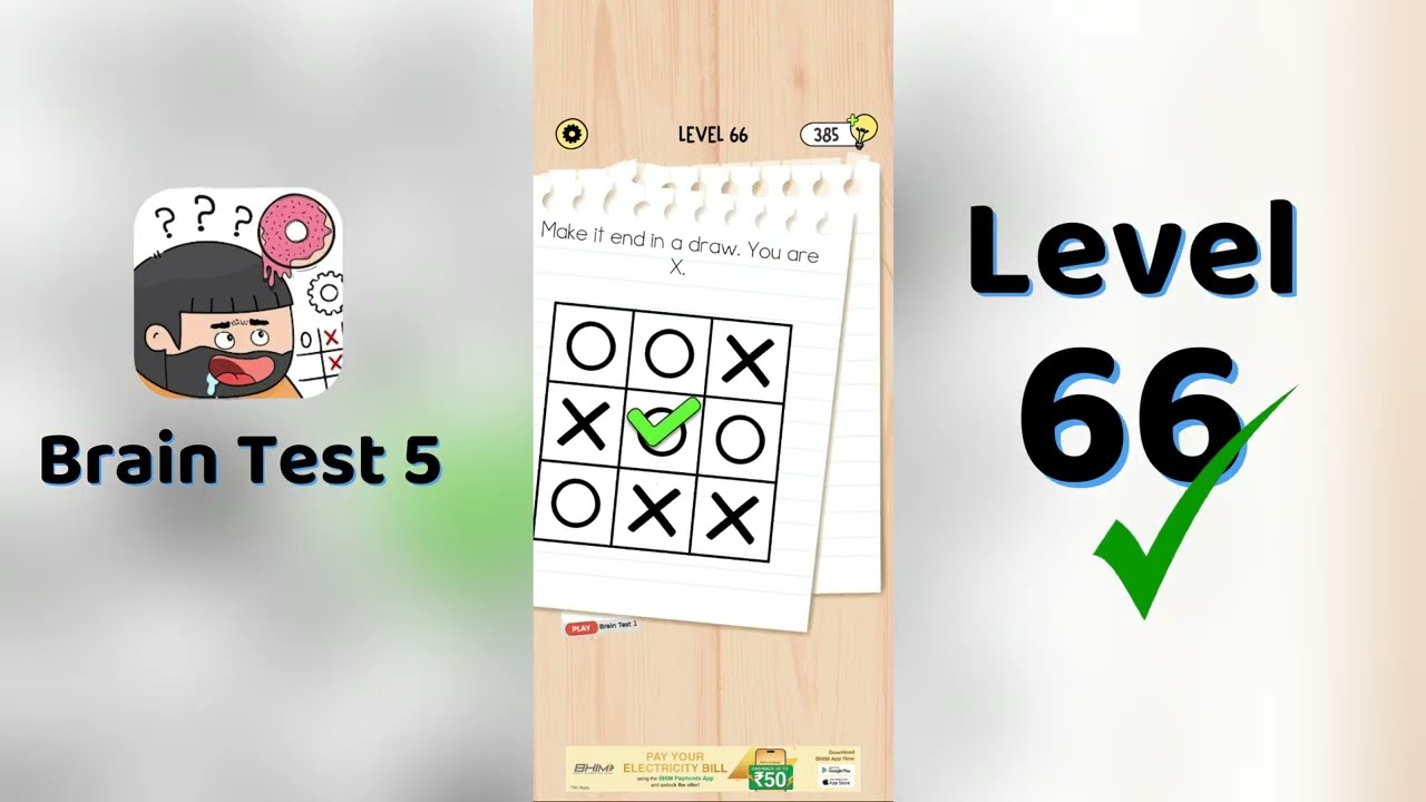 Brain Test 5 Level 66 Walkthrough 🧠 | Brain Test 5 Answers & Solutions | Go Answer