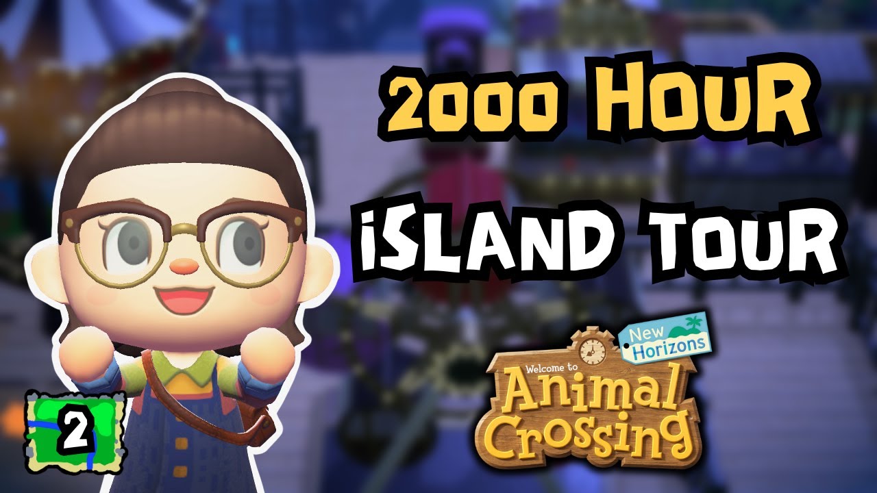 Touring a 2000 Hour Animal Crossing Island