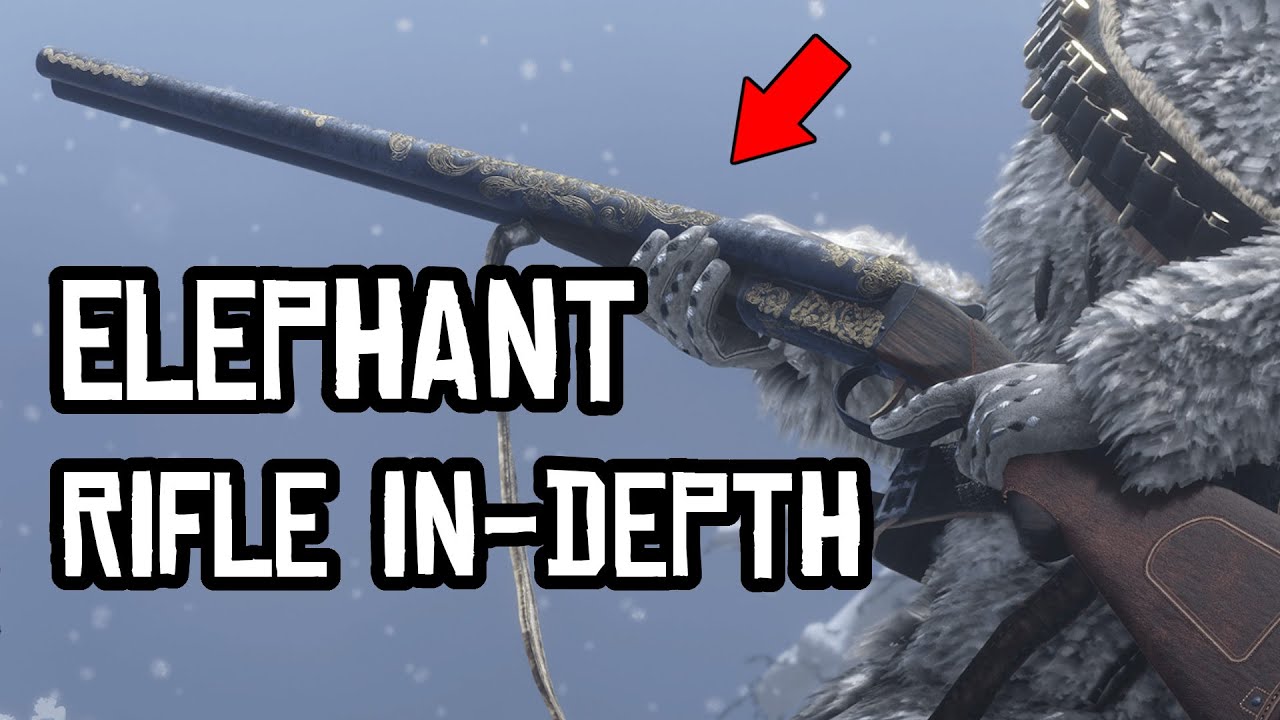 Elephant rifle guide in red dead online and nitro express tested