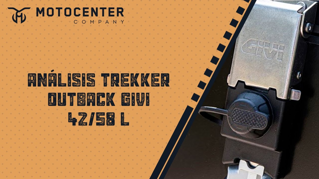 Análisis baúles Trekker Outback Givi 42/58L 💯🏍️
