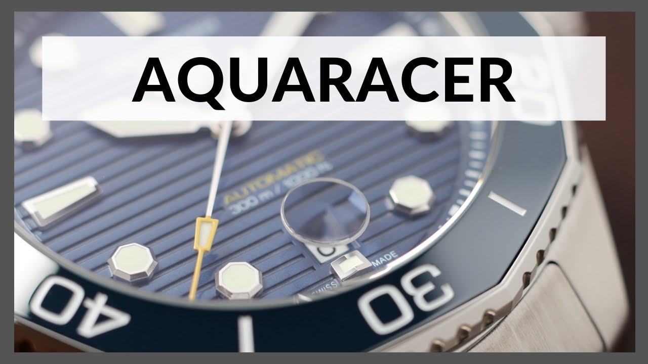 Das ist die neue AQUARACER von TAG Heuer