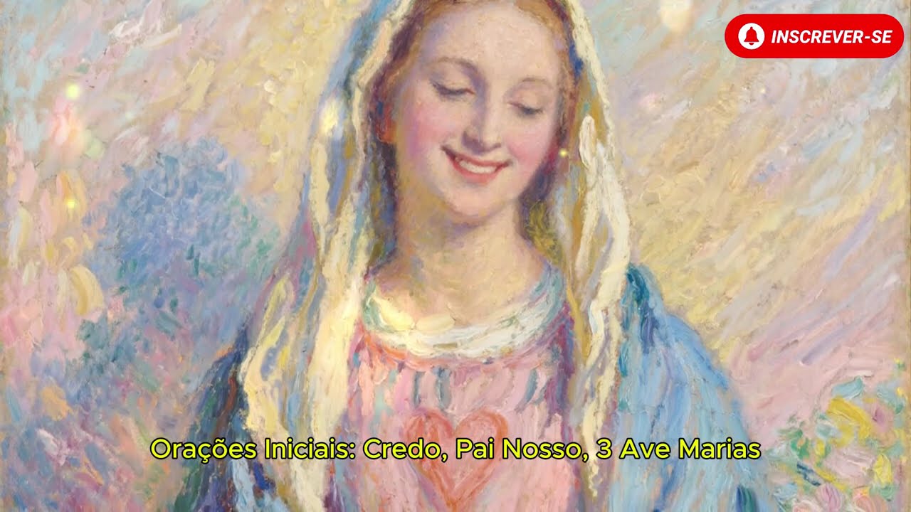 TERÇO DE HOJE - 05/02/2026 - QUINTA-FEIRA: MISTÉRIOS LUMINOSOS - 18 HORAS 🙏