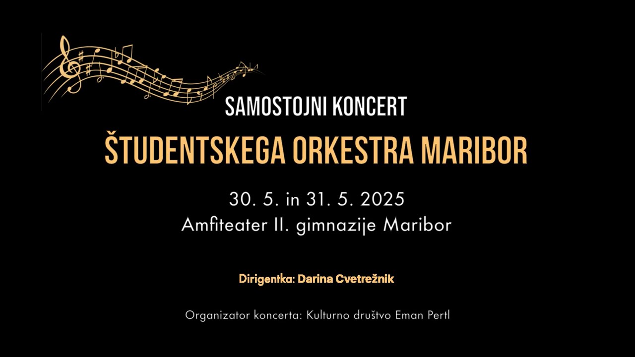 3. samostojni koncert Študentskega orkestra Maribor