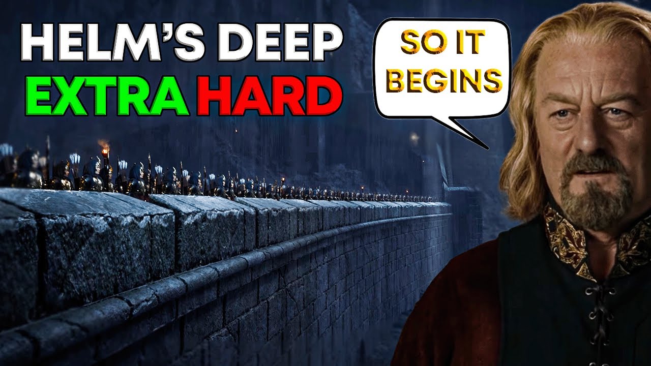 Helm's Deep Custom Map! Insane Difficulty | Battle for Middle Earth